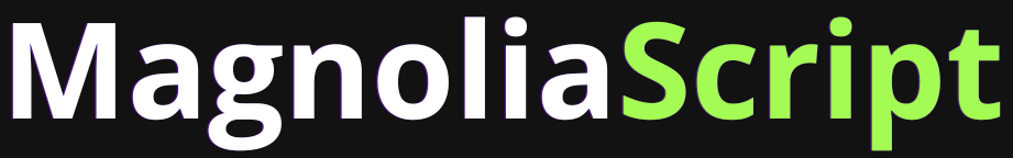 Logo Magnolia Script